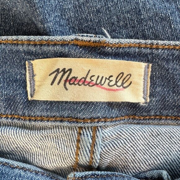 MADEWELL women's size 27 The Perfect Vintage finney wash high rise tapered Jeans - Picture 15 of 16